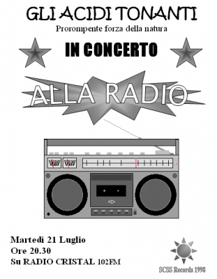 alla radio